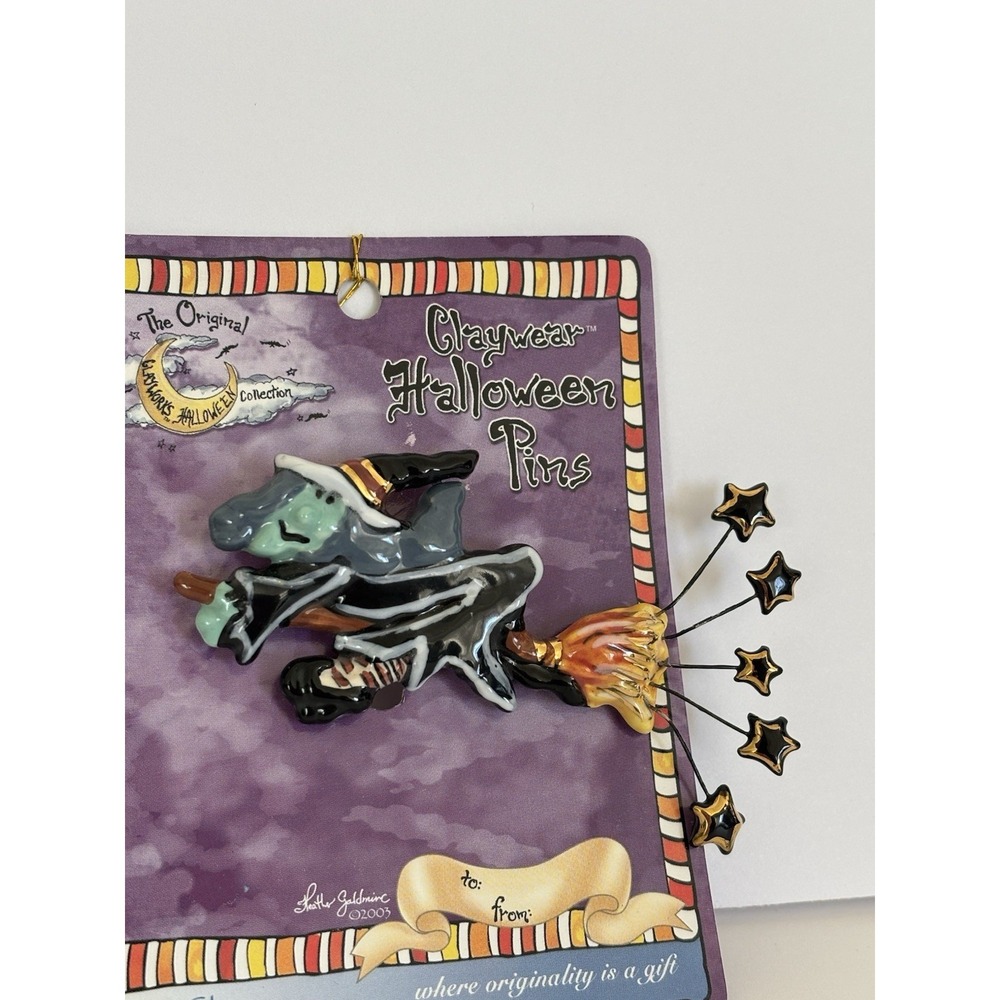 BLUE SKY CLAYWORKS 2003 GRISSELLA WITCH Pin NEW RARE/RETIRED